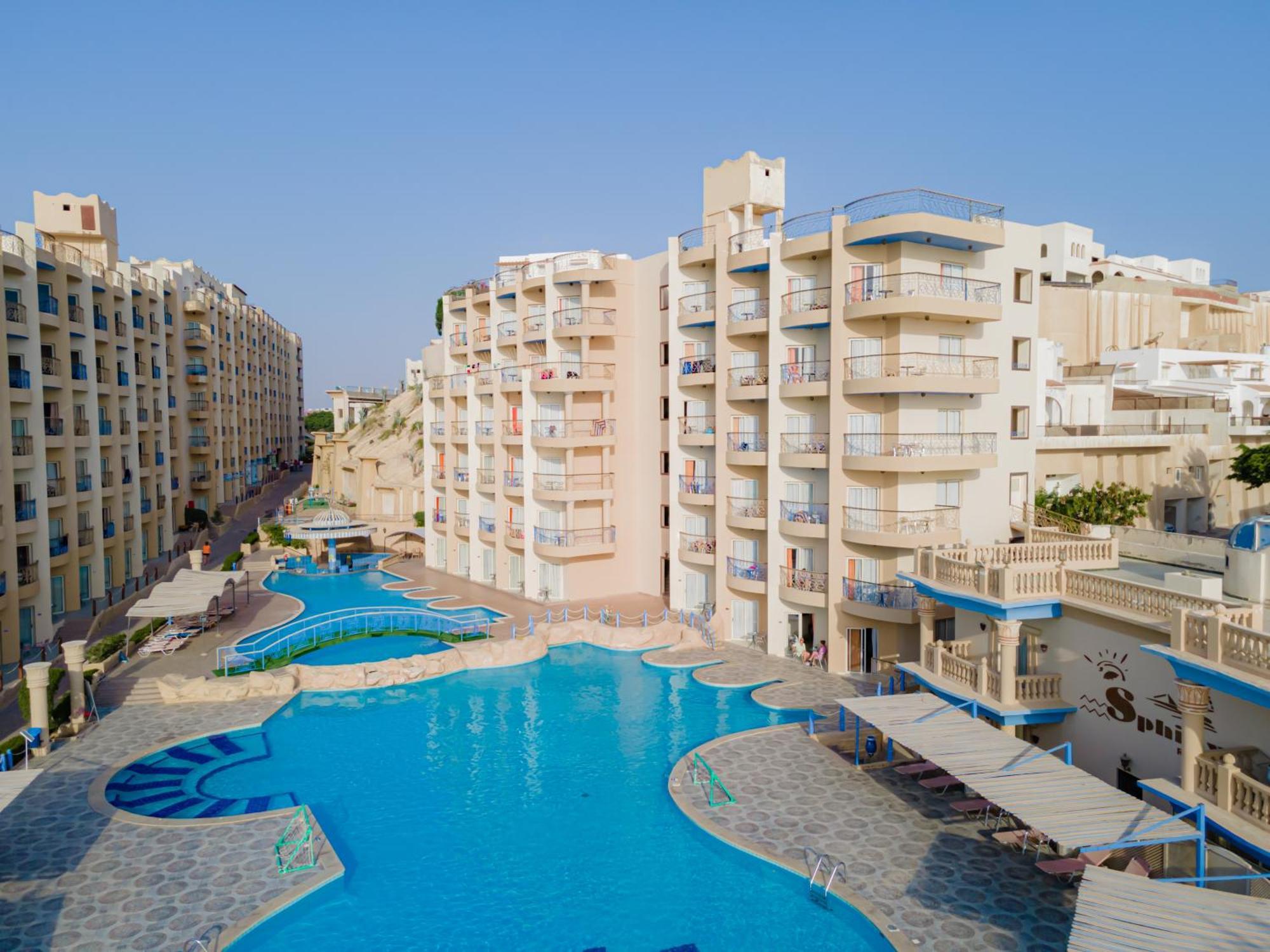Sphinx Aqua Park Beach Resort Hurghada Exterior photo